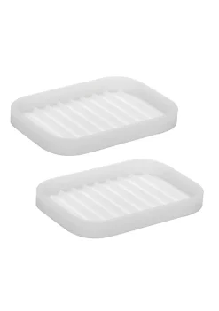 Brand new ⌛ MDesign Silicone Soap Dish Set ✨