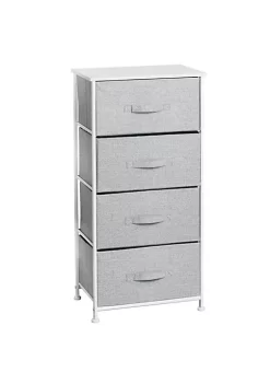 Top 10 ❤️ MDesign 4-Drawer Tall 👗 Dresser with Fabric Drawers 👍 -Storage Basket Store Belk 633