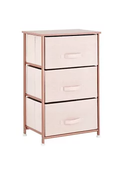 Top 10 🌟 MDesign 3-Drawer Fabric Nightstand ⭐ -Storage Basket Store Belk 67