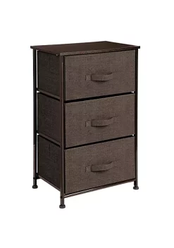 Top 10 🌟 MDesign 3-Drawer Fabric Nightstand ⭐ -Storage Basket Store Belk 68