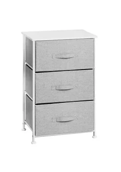 Top 10 🌟 MDesign 3-Drawer Fabric Nightstand ⭐ -Storage Basket Store Belk 69