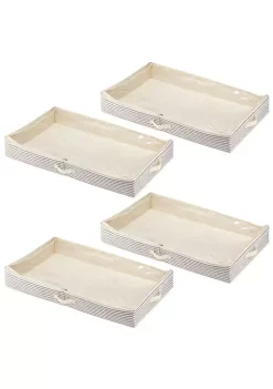 Coupon ⌛ MDesign Under Bed Box with Handles 🥰 -Storage Basket Store Belk 690