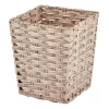 Brand new 🥰 MDesign Square Woven Wastebasket ⌛ -Storage Basket Store Belk 705