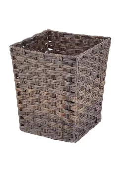Brand new 🥰 MDesign Square Woven Wastebasket ⌛ -Storage Basket Store Belk 708