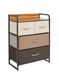 Best Pirce ๐ MDesign 4-Drawer ๐ Dresser with Wood Shelf โจ 13 Best Pirce ๐ MDesign 4-Drawer ๐ Dresser with Wood Shelf โจ -Storage Basket Store Belk 717