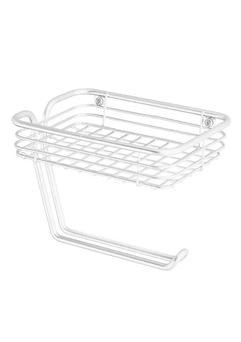 Buy π MDesign Wall Mount Wire Toilet Paper Holder with Shelf π 3 Buy π MDesign Wall Mount Wire Toilet Paper Holder with Shelf π