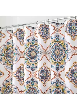 Best Pirce ❤️ MDesign Retro Circles Shower Curtain 🤩