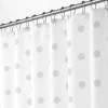 Outlet 💯 MDesign Polka Dot Shower Curtain 🥰 -Storage Basket Store Belk 768
