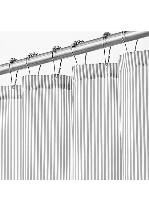 Hot Sale βοΈ MDesign Pinstripe Shower Curtain π€© 4 Hot Sale βοΈ MDesign Pinstripe Shower Curtain π€© - Image 2