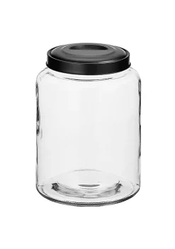 Coupon 🤩 MDesign Airtight Glass Canister with Metal Lid 8" x 12" 🥰 -Storage Basket Store Belk 811