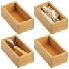 Cheap π MDesign Bamboo In-Drawer Tray Set 3.5" x 7" x 2.5" π 2 Cheap π MDesign Bamboo In-Drawer Tray Set 3.5" x 7" x 2.5" π -Storage Basket Store Belk 825