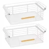 Best deal π MDesign Under Shelf Sliding Basket with Bamboo Handle Set 17" x 11" x 7" β 1 Best deal π MDesign Under Shelf Sliding Basket with Bamboo Handle Set 17" x 11" x 7" β -Storage Basket Store Belk 835