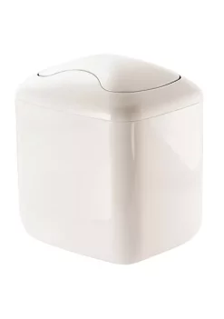 Best deal 🥰 MDesign Mini Vanity Trash Can with Swing Lid 🛒