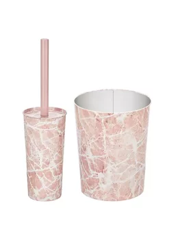 Budget π€© MDesign Round Trash Can + Toilet Brush Set π 12 Budget π€© MDesign Round Trash Can + Toilet Brush Set π -Storage Basket Store Belk 868