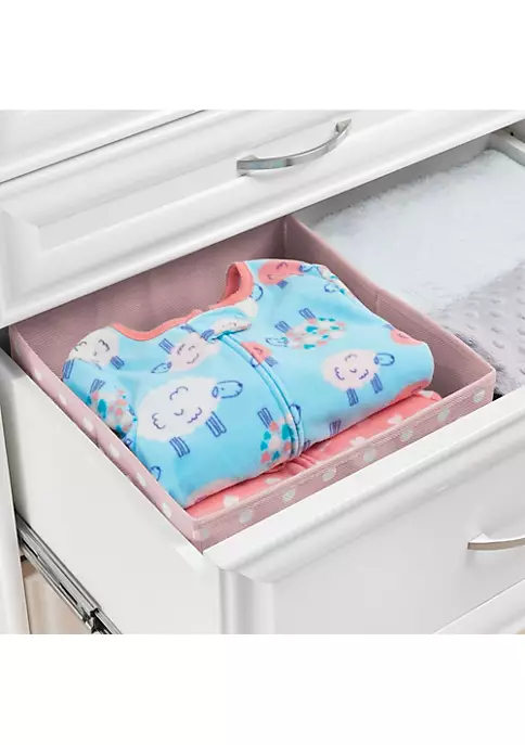 Brand new π MDesign Polka Dot Bin with Front Handle Set 11" x 11" x 8" π 5 Brand new π MDesign Polka Dot Bin with Front Handle Set 11" x 11" x 8" π - Image 3