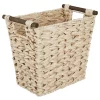 Promo π MDesign Woven Wastebasket with Wood Handles π 2 Promo π MDesign Woven Wastebasket with Wood Handles π -Storage Basket Store Belk 925