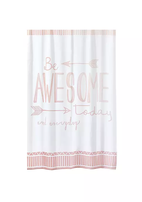 Best Sale π MDesign Be Awesome Today Shower Curtain β¨ 4 Best Sale π MDesign Be Awesome Today Shower Curtain β¨ - Image 2