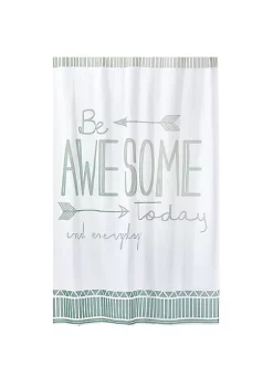 Best Sale π MDesign Be Awesome Today Shower Curtain β¨ 9 Best Sale π MDesign Be Awesome Today Shower Curtain β¨ -Storage Basket Store Belk 931