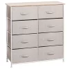 New ✔️ MDesign 8-Drawer 👗 Dresser with Fabric Drawers ✔️ -Storage Basket Store Belk 984