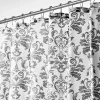 Coupon 🛒 MDesign Scrolled Damask Shower Curtain ⌛ -Storage Basket Store Belk 994